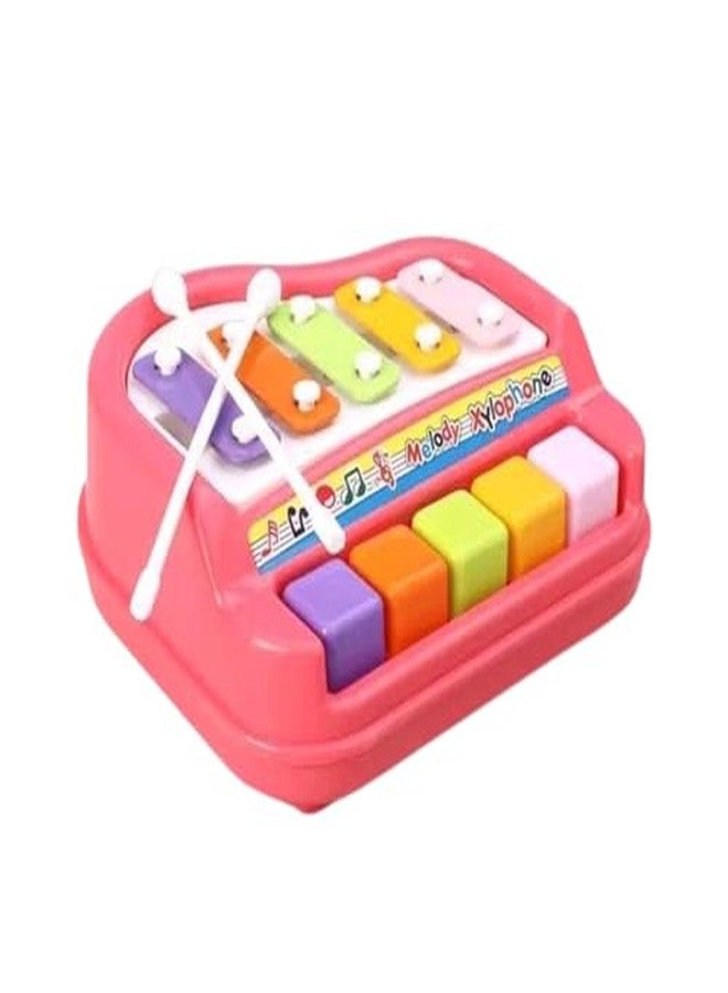 BANNI Mini Xylophone Musical Toy for Toddlers | 5 Key Colorful Piano with Mallets | Early Learning Educational Instrument for Kids & Babies | Music Gift Toy - Image 4